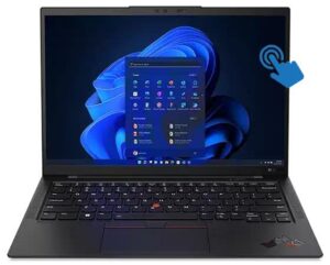 newlenovo thinkpad x1 carbon gen 10 ultrabook laptop, 14.0" fhd+ touch screen ips anti-glare, 12th gen intel core i7-1260p, 16gb ram 512gb ssd, backlit kyb, wifi thunderbolt4, rapid charge, win11 pro