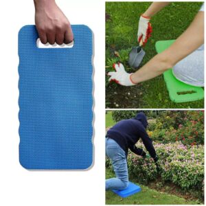 Eaarliyam Garden Kneeling Pad, 2PCS Waterproof Garden Knee Mat, 15.74x7.08x0.78inch Foam Knee Pads, Gardening Cleaning Praying Tool (Random Color)