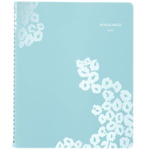 at-a-glance 2024 weekly & monthly planner, 8-1/2" x 11", large, wild washes (523-905-24)