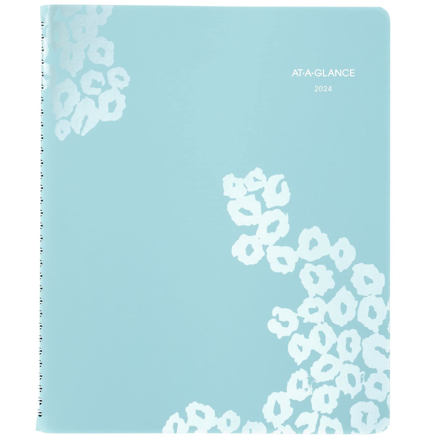 AT-A-GLANCE 2024 Weekly & Monthly Planner, 8-1/2" x 11", Large, Wild Washes (523-905-24)