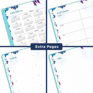 AT-A-GLANCE 2024 Weekly & Monthly Planner, 8-1/2" x 11", Large, Wild Washes (523-905-24)