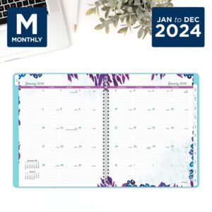 AT-A-GLANCE 2024 Weekly & Monthly Planner, 8-1/2" x 11", Large, Wild Washes (523-905-24)