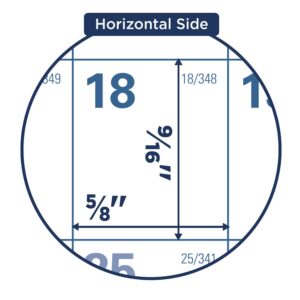 AT-A-GLANCE 2024 Erasable Calendar, Dry Erase Wall Planner, 12" x 16", Small, Vertical/Horizontal, Reversible, Compact (PM330B2824)