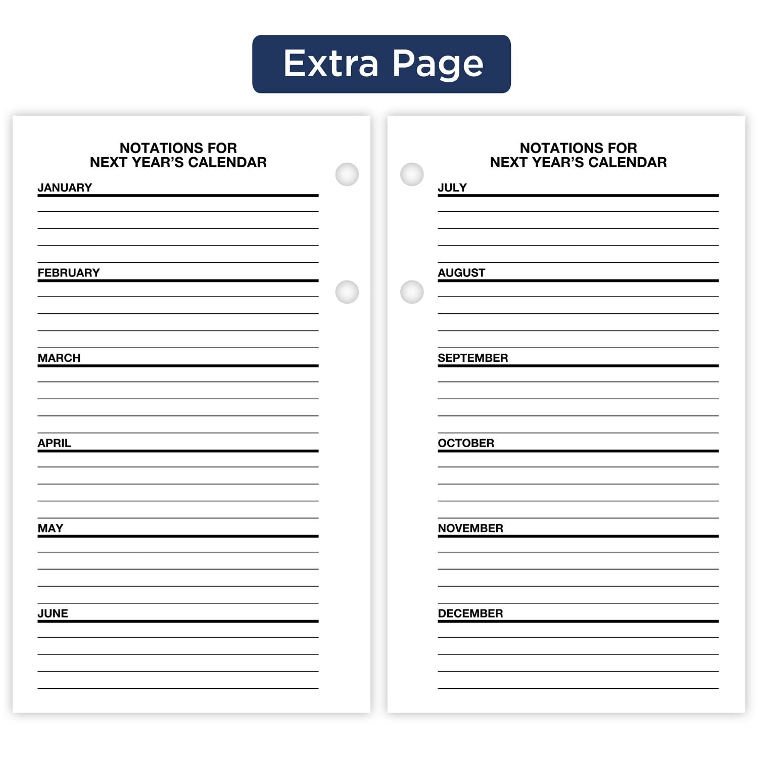 AT-A-GLANCE 2024 Daily Desk Calendar Refill, 3-1/2" x 6", Standard, Financial (S1705024)