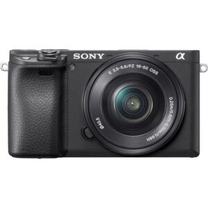 Sony a6400 Mirrorless Camera w/E 18-135mm f/3.5-5.6 OSS Lens + 2X 64GB Memory + Case + Filters + Tripod & More (35pc Bundle)