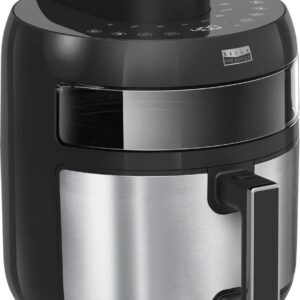 Bella Pro Series 5.3-qt. Digital Air Fryer with Viewing Window Stainless Steel