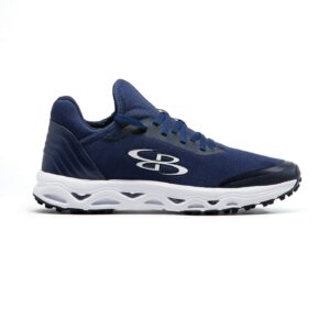 boombah women's raptor low turf shoe navy/navy - size 10