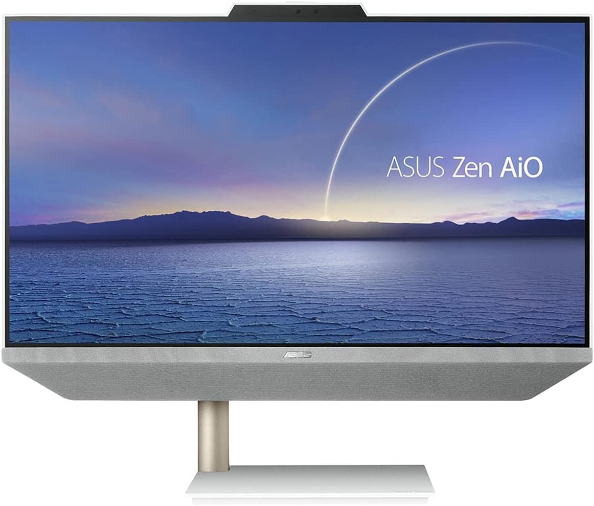 ASUS Zen AiO 24 Touch 4TB SSD 64GB RAM Extreme (AMD Ryzen Processor with 6 Cores and Max Boost 4.00GHz, 64 GB RAM, 4 TB SSD, 24" FHD Touchscreen, Win 10) Desktop All in One PC Computer M5401