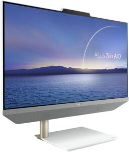asus zen aio 24 touch 2tb ssd 32gb ram extreme (amd ryzen processor with 6 cores and max boost 4.00ghz, 32 gb ram, 2 tb ssd, 24" fhd touchscreen, win 10) desktop all in one pc computer m5401