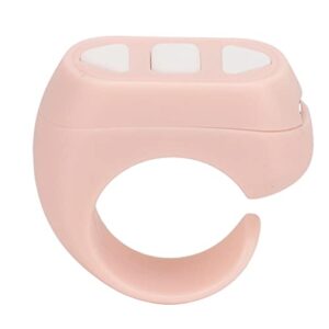 Remote App Page Turner, Ergonomic ABS Phone Remote Control for Watching TV (Pink)