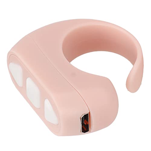 Remote App Page Turner, Ergonomic ABS Phone Remote Control for Watching TV (Pink)