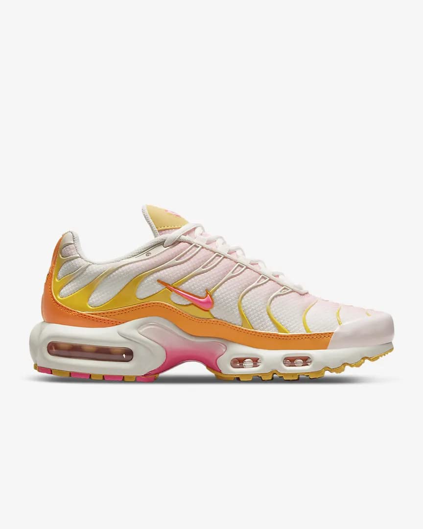 Women's Air Max Plus - Size 7 US - Sail/Hyper Pink-Solar Flare