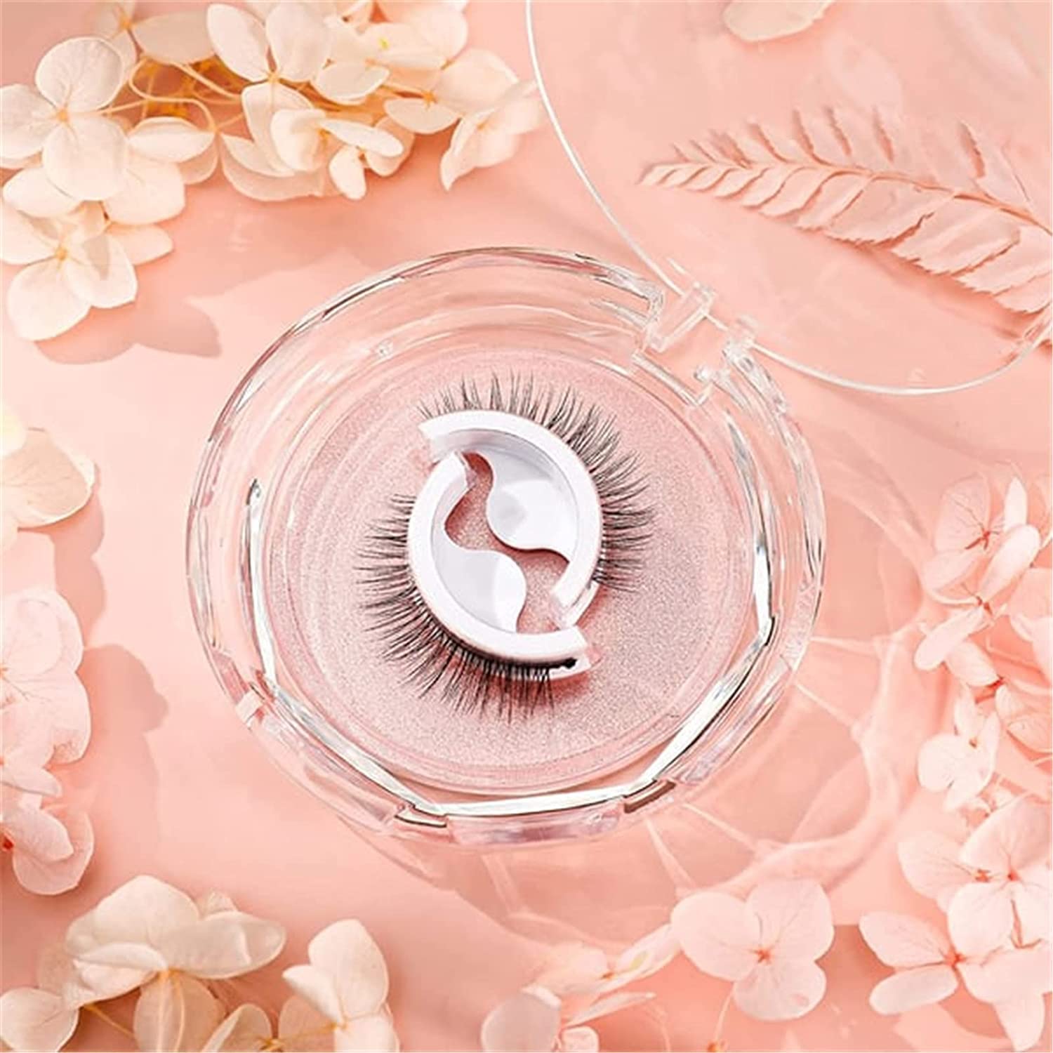 Self-adhesive Eyelashes, 2024 New Self Adhesive Eyelashes, 2 Pairs Self-adhesive Eyelashes, Reusable Self Adhesive Eyelashes (2 Pairs Natural)