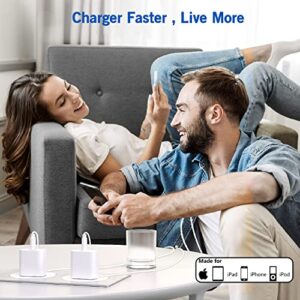 iPhone Fast Charger, iPhone 14 Charger [Apple MFi Certified] USB C Wall Charger Super Quick iPhone Charging Block with Lightning Cable Cord Compatible with iPhone 14/14 Pro/14 Pro Max/14 Plus/13/12/11