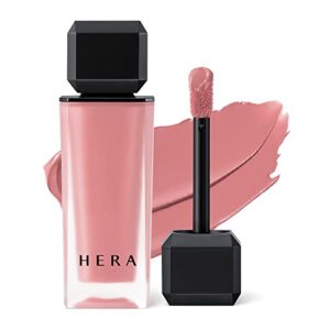 hera sensual powder matte liquid lipstick, endorsed by jennie kim, nourish and long lasting for smooth full lips by amorepacific 133 baby cheek
