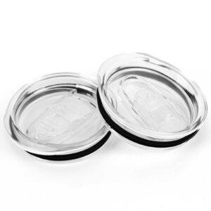 wzaytia 2 pack replacement lid for skinny tumbler 30 oz, fits for 2.9 inch inner diameter, bpa free skinny tumbler lids