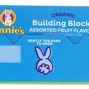 Annie's Organic Building Blocks Fruit Flavored Snacks, Assorted Fruit Flavors, Gluten Free, 22 Pouches, 15.4 oz.