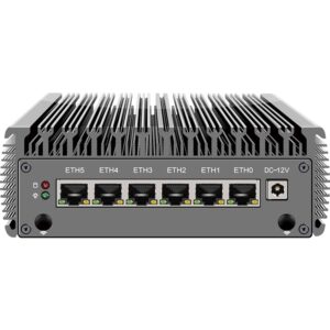 cwwk j6412 six network ports i226 2.5g soft routing mini host 12th generation low-power fanlessindustrial personal computer (no ram no ssd)
