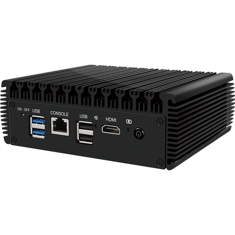 CWWK J6412 six Network Ports i226 2.5G Soft Routing Mini Host 12th Generation Low-Power fanlessIndustrial Personal Computer (No RAM No SSD)