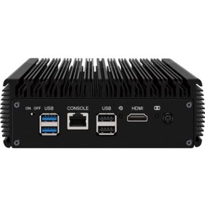 CWWK J6412 six Network Ports i226 2.5G Soft Routing Mini Host 12th Generation Low-Power fanlessIndustrial Personal Computer (No RAM No SSD)