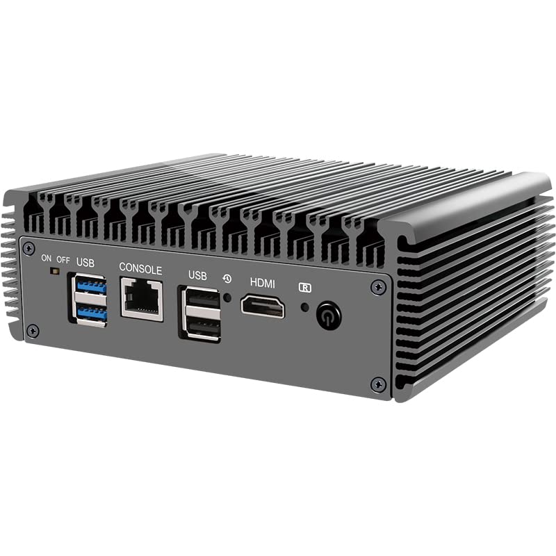 CWWK J6412 six Network Ports i226 2.5G Soft Routing Mini Host 12th Generation Low-Power fanlessIndustrial Personal Computer (No RAM No SSD)