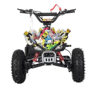 X-PRO Thunder 40 ATV 4 Wheelers 40cc ATV Quads Quad with Gloves, Goggle and Face Mask (Hip Hop)