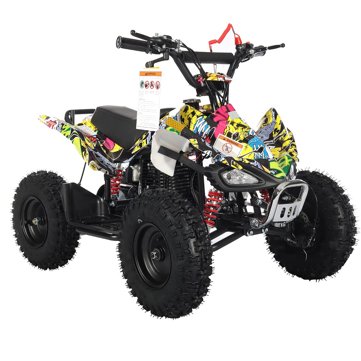 X-PRO Thunder 40 ATV 4 Wheelers 40cc ATV Quads Quad with Gloves, Goggle and Face Mask (Hip Hop)