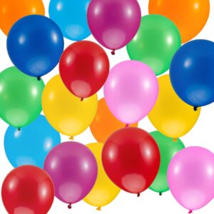maqihan 100pcs balloons assorted colors - globos para decoracion de fiestas balloons for birthday party ballons decoration latex balloons colorful baloons kids blow up balloons bulk 12 inch arch kit
