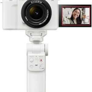 Sony Alpha ZV-E1 Full-Frame Interchangeable Lens Mirrorless Vlog Camera with 28-60mm Lens - White Body