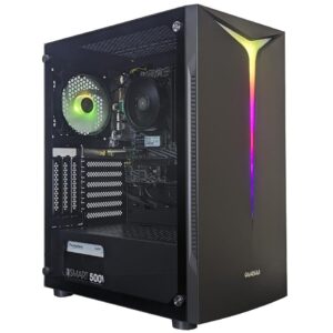 Cobratype Canebrake Gaming PC - AMD Ryzen 5 5600G, AMD Radeon Vega 7 Graphics, 16GB DDR4 RAM, 512GB NVMe, Windows 11 - Gaming Desktop