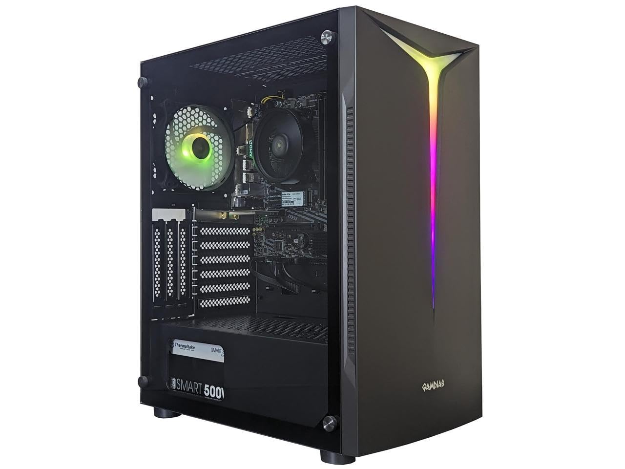 Cobratype Canebrake Gaming PC - AMD Ryzen 5 5600G, AMD Radeon Vega 7 Graphics, 16GB DDR4 RAM, 512GB NVMe, Windows 11 - Gaming Desktop