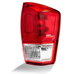 Tail Light Replacement Halogen Rear Lamp Fit For 2016-2023 Toyota Tacoma SR/SR5/Limited Left Driver Side without Bulbs