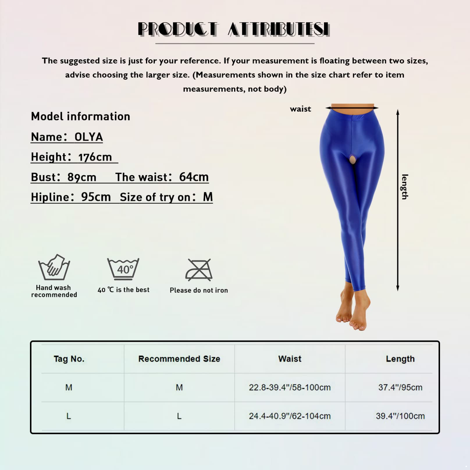 MSemis Woman Oil Silk Opaque Pantyhose Shiny High Waisted Hollow Out Tights Leggings Stockings Pants Pink Footless Large