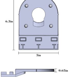 Track Saw Guide Rail Adapter for Makita/Festool Compatible with Router for Makita 18V RT0701C XTR01Z