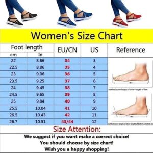 Women Casual Walking Shoes Orthopedic Arch Diabetes Support 2023, Women Casual Walking Shoes,Orthopedic Sandals,Breathable (7, Black)