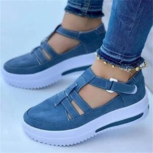 Bonseor Swezida Shoes, Swezida Women Casual Walking Shoes, Women Casual Walking Shoes Orthopedic Arch Diabetes Support 2023 (Black,35)