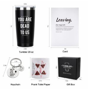 AWDK Farewell gifts for coworker, Going Away Gifts for Coworker, Coworker Leaving Gifts for Women,Men, Coworker, Employee Farewell Goodbye gifts,Retirement gifts for Men,20 OZ Tumbler Mug