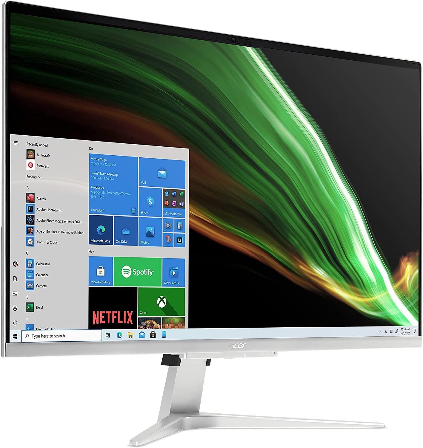 Acer 27-inch FHD(1920x1080) All-in-One Desktop (2023 New) | Intel 10-Core i5-1235U Processor | Iris Xe Graphics | WiFi 6 | RJ-45 | 24GB DDR4 1TB SSD | Win11 Pro