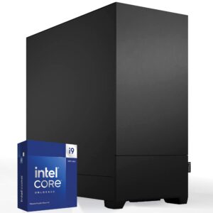 cpu solutions vidcore pro i9 video editing pc, hd 4k 8k 3d modeling computer, 14900kf to 6.0ghz 24 core, 2000gb nvme ssd, win 11 pro, quadro rtx a4000, cpu solutions cev-9085 (128gb ddr5 ram version)