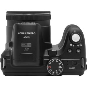 Kodak PIXPRO AZ425 Digital Camera Bundle with 32GB Memory Card, Camera Case (Black), Battery, Charger, USB Card Reader, Table Tripod, Accessories (Black)