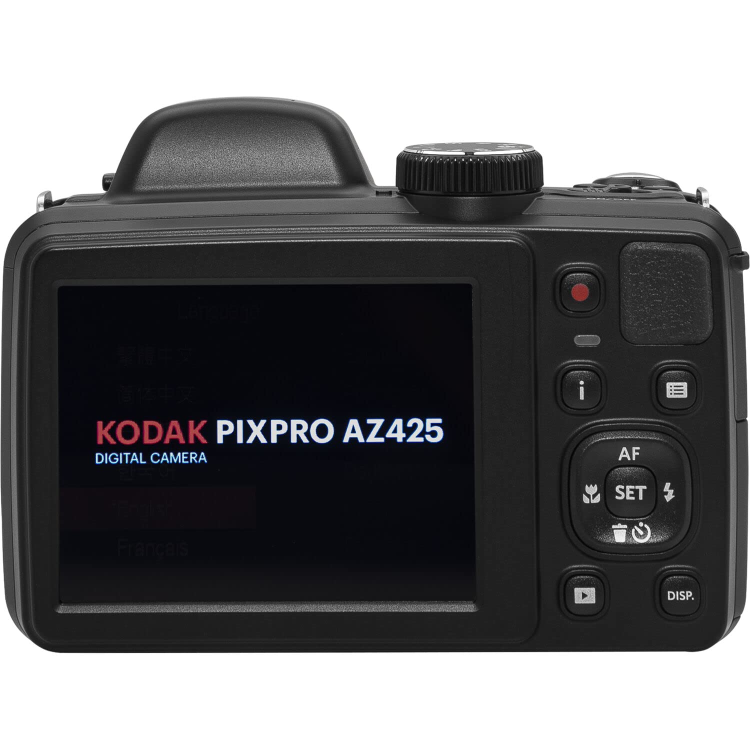 Kodak PIXPRO AZ425 Digital Camera + Camera Case + 128GB Memory Card (Black)
