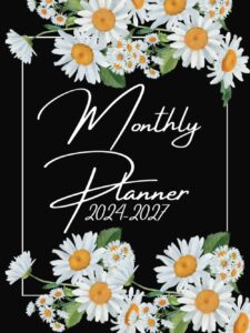 4 years planner 2024-2027: 48 months january 2024 to december 2027 calendar agenda organizer schedule and appointment notebook | large size: 8.25 x 11 with federal holidays