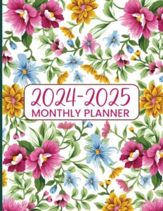2024-2025 monthly planner: 2-year monthly planner 2024-2025 jan-dec 2-year calendar with federal holidays and inspirational quotes