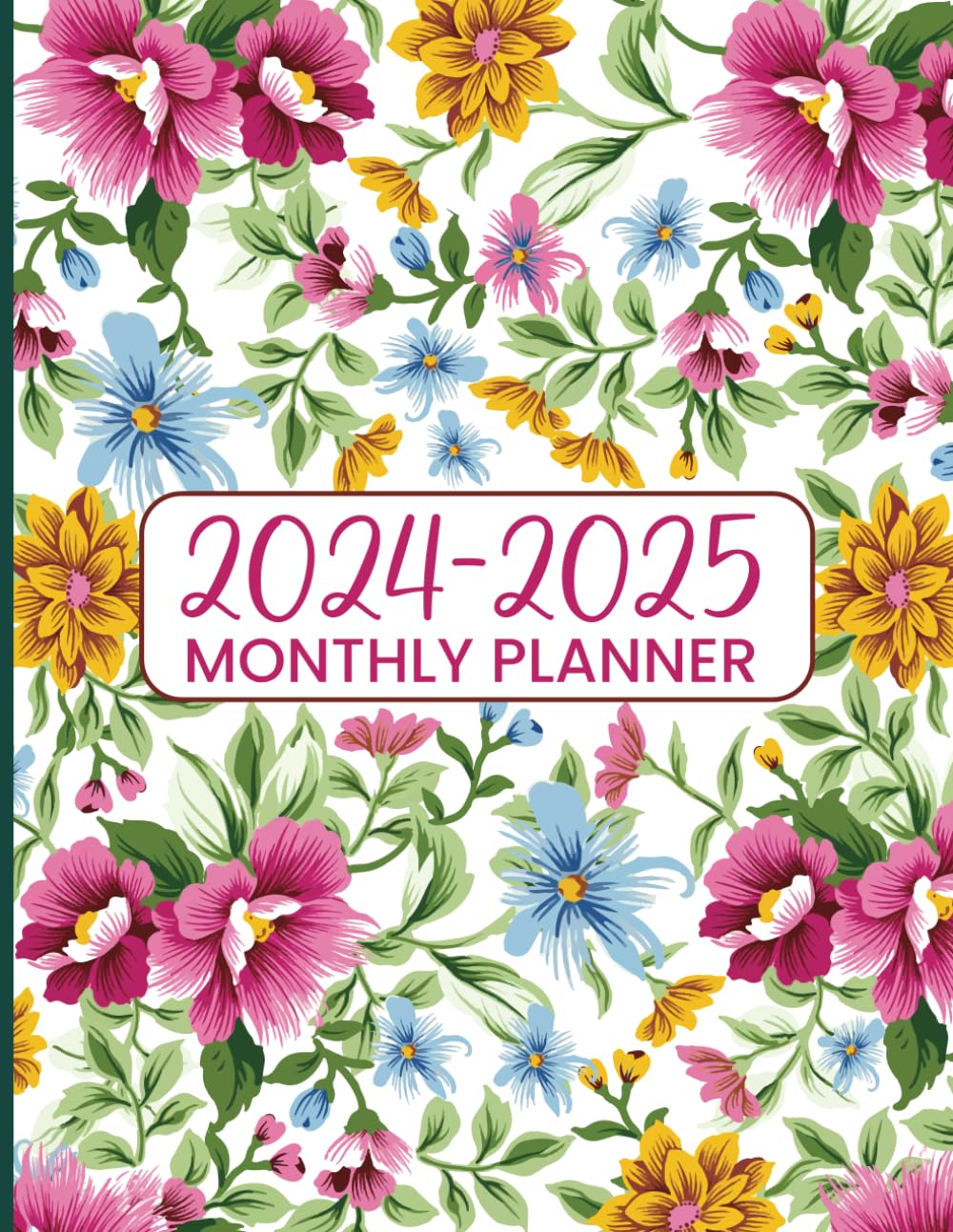 2024-2025 Monthly Planner: 2-Year Monthly Planner 2024-2025 Jan-Dec 2-Year Calendar with Federal Holidays and Inspirational Quotes