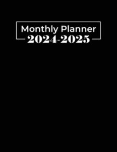 2024-2025 monthly planner: two year (january 2023 through december 2024) agenda schedule organizer logbook with holidays