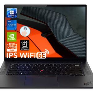 Lenovo ThinkPad X1 Extreme Gen 5 Business Laptop, 16" WUXGA IPS Display, Core i7-12700H, Windows 11 Pro, 32GB RAM, 1TB SSD, GeForce RTX 3050 Ti, Wi-Fi 6E, Fingerprint Reader, Backlit Keyboard, TD