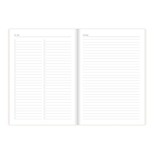 Letts of London Inspire Academic Weekly/Monthly Planner, August 2023 to July 2024, Week-to-View, Sewn Binding, Multilingual, A5 Size, 8.25" x 5.875", White (C031386-24)