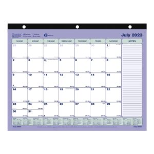 brownline academic monthly desk pad calendar, 13 months, july 2023 to july 2024, 11" x 8.5" (ca181721-24)
