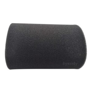 Black 90585 Foam Sleeve VF2001 Foam Replacements Filters For Wet Dry Vacuum Cleaner, Fits Most Shop-Vac, Vacmaster & Genie Shop Vacuum Cleaner, Replace Parts # 9058500