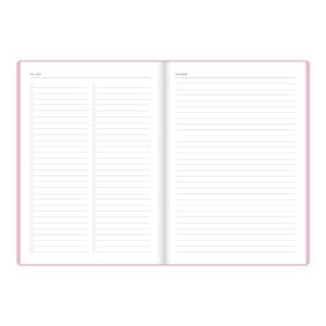 Letts of London Inspire Academic Weekly/Monthly Planner, August 2023 to July 2024, Week-to-View, Sewn Binding, Multilingual, A5 Size, 8.25" x 5.875", Pink (C031388-24)